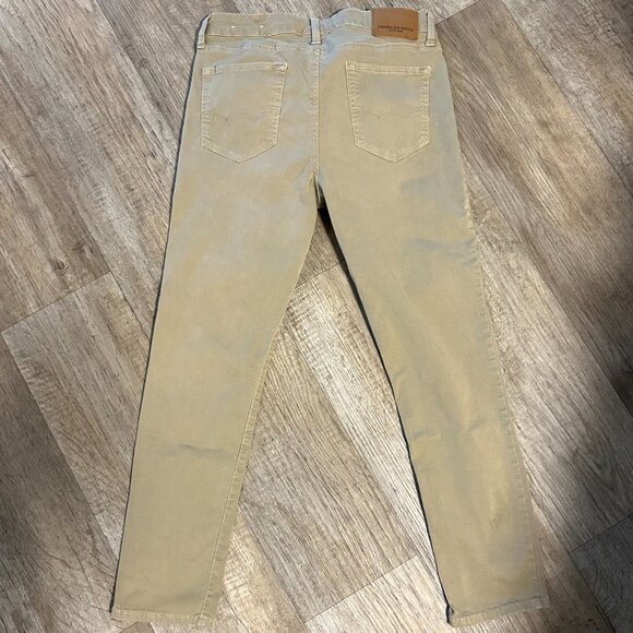 American Eagle Skinny Fit 33x30 Tan Khaki - Picture 3 of 7